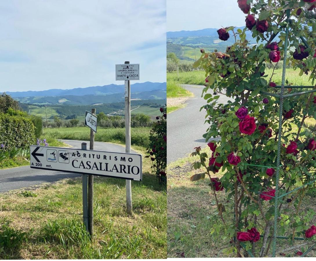 Agriturismo Casallario โวลแตร์รา ภายนอก รูปภาพ